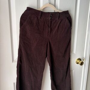 Garnet Hill Brown Corduroy Pants